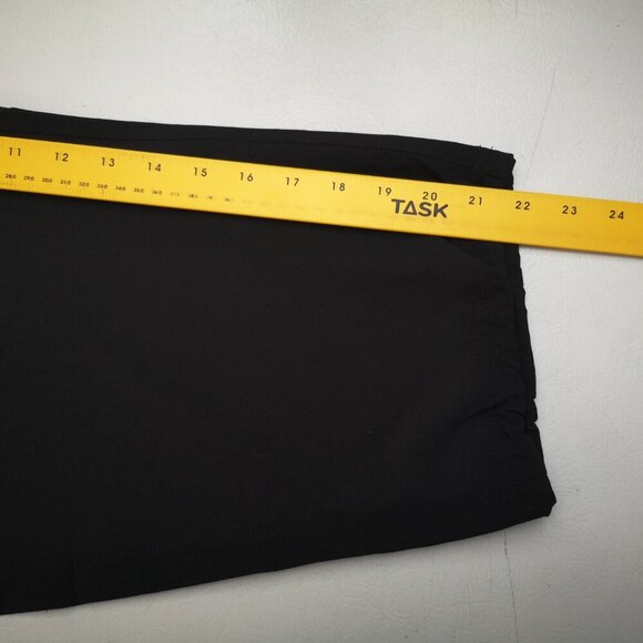 NWT Reebok Ladies Size Large Black Elastic & Tie Waist Active Capris - Picture 13 of 13